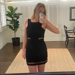 Misguided Black Dress with Fun Cutouts